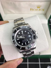 Rolex Submariner Date Watch For Men Silver