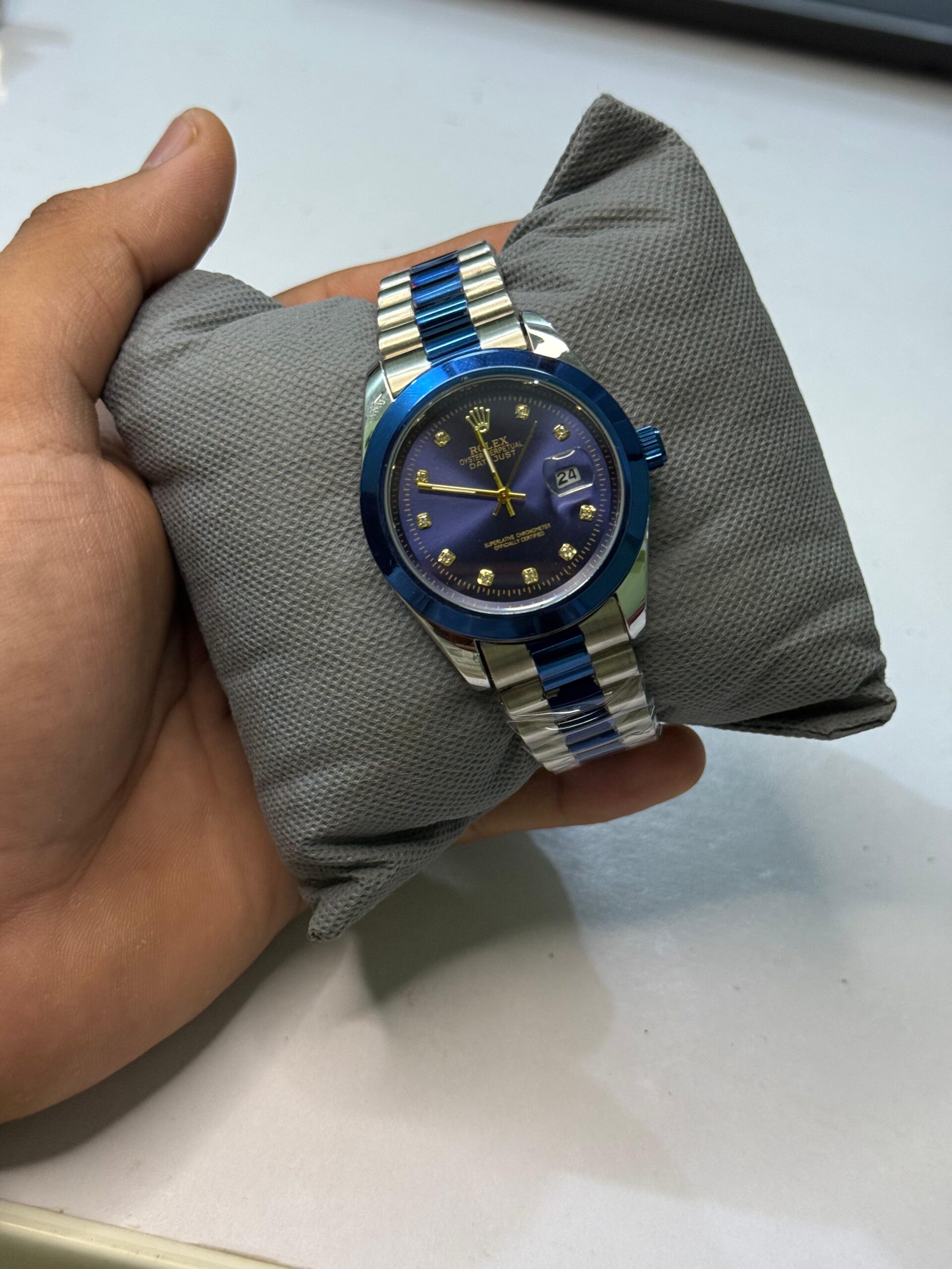 Rolex Oyster Perpetual Datejust – Diamond Dial - Image 3