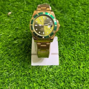 Rlx Submariner Date Watch For Men Gold