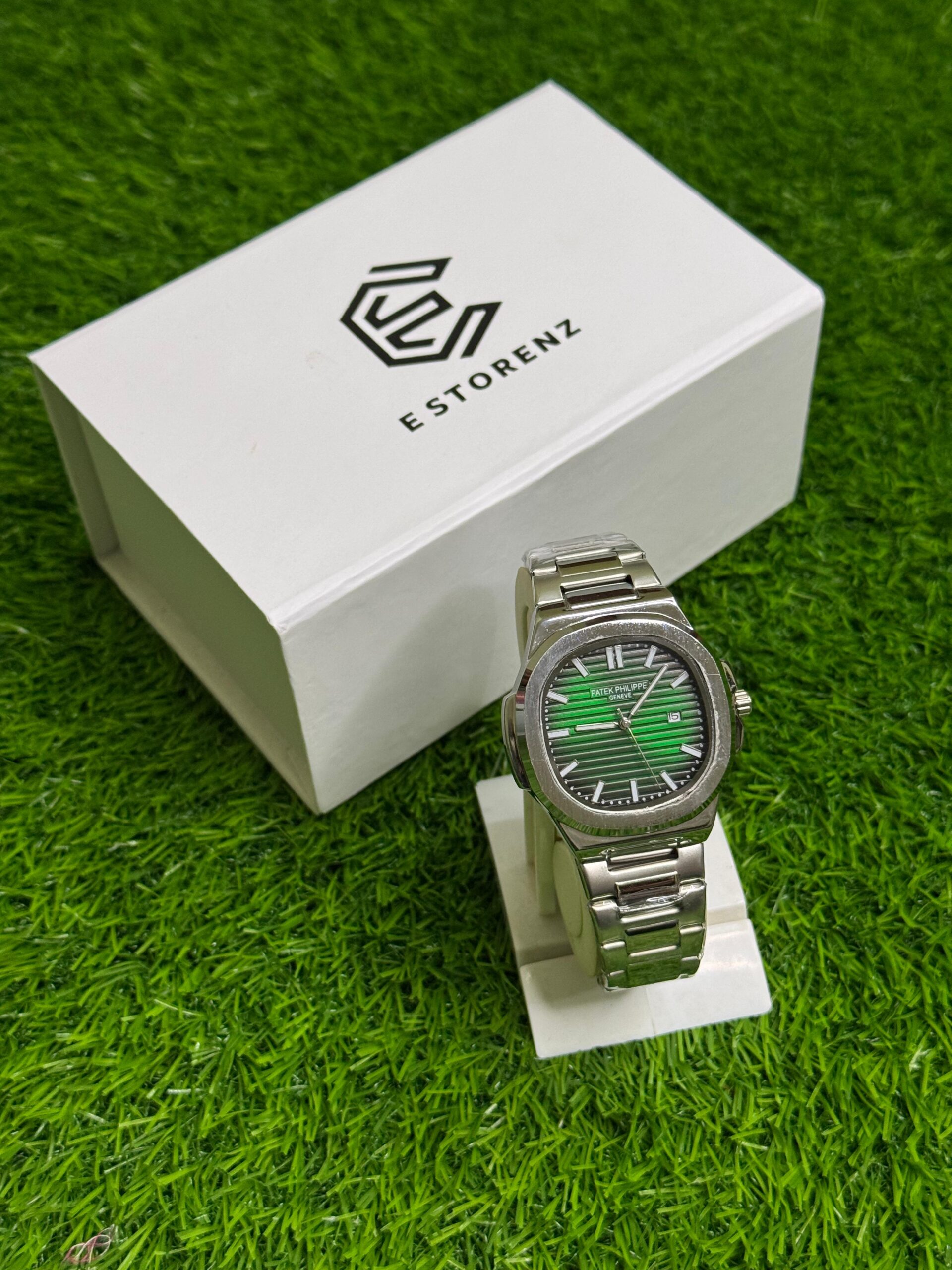 Patek Philippe Genève Date just – Elegant Swiss Quartz Watch - Image 6