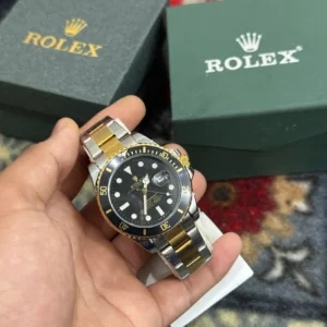 Rlx Sumariner Date Watch For Men Two Tone