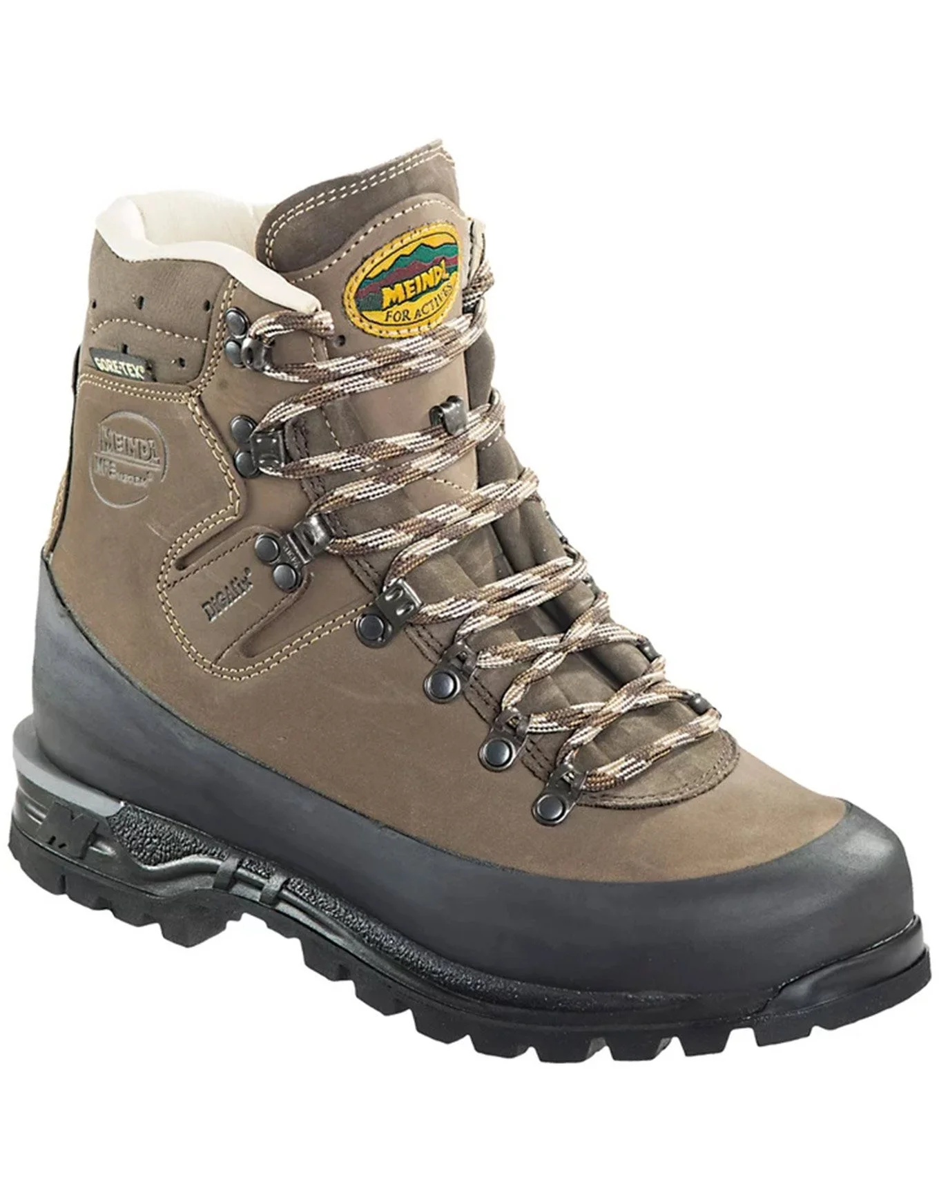 Chaussures de trekking en cuir premium (doublure Gore‑Tex, ressemelables, option coupe large)