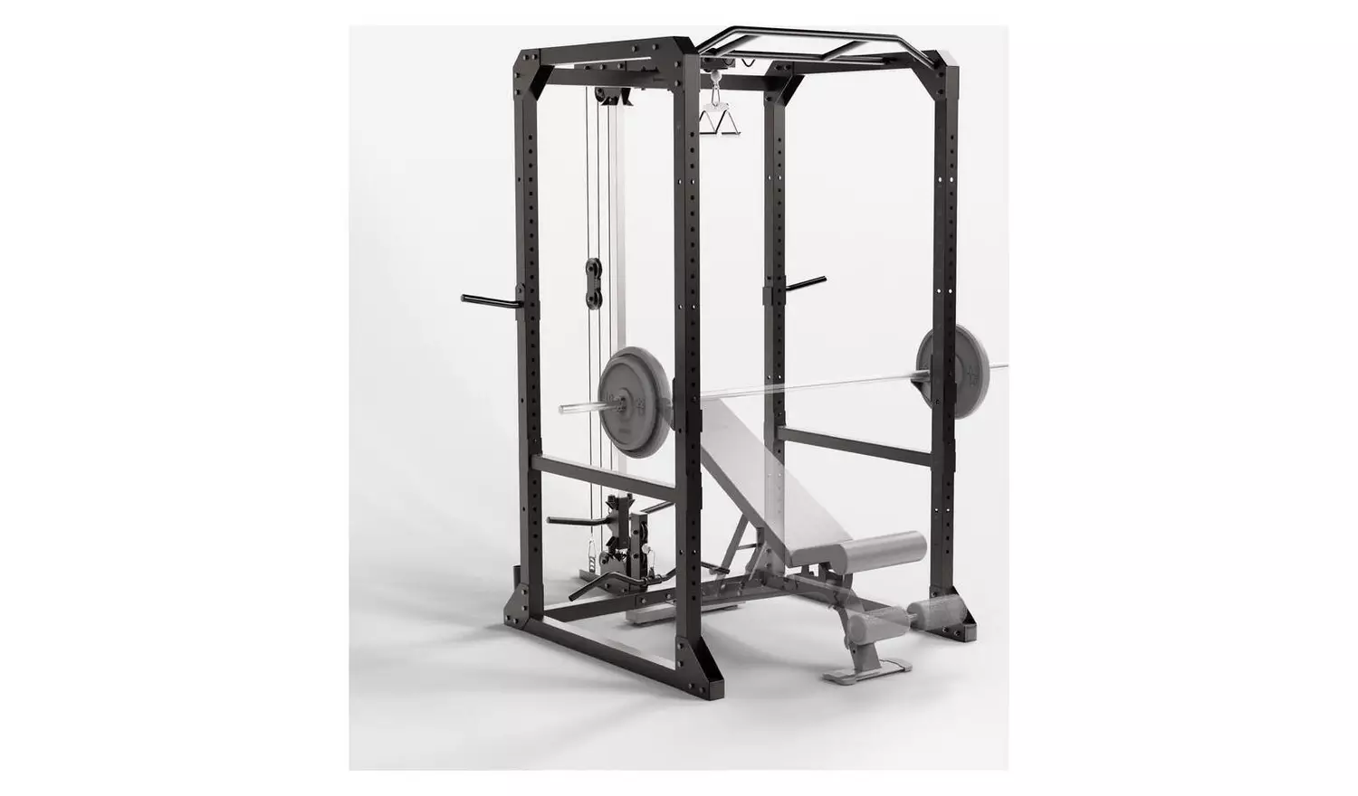 Decathlon Power Rack 900 + Lat Pulley - Image 3