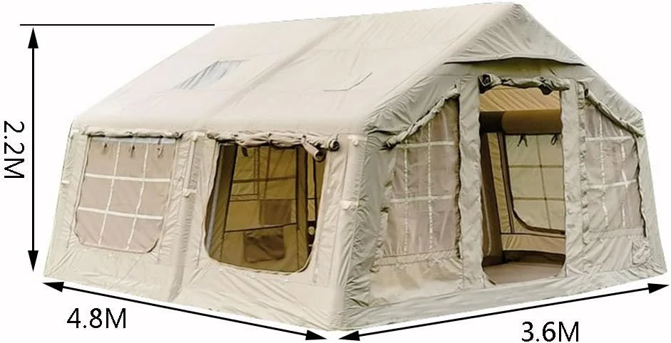 Abri gonflable premium avec double isolation thermique - Image 3