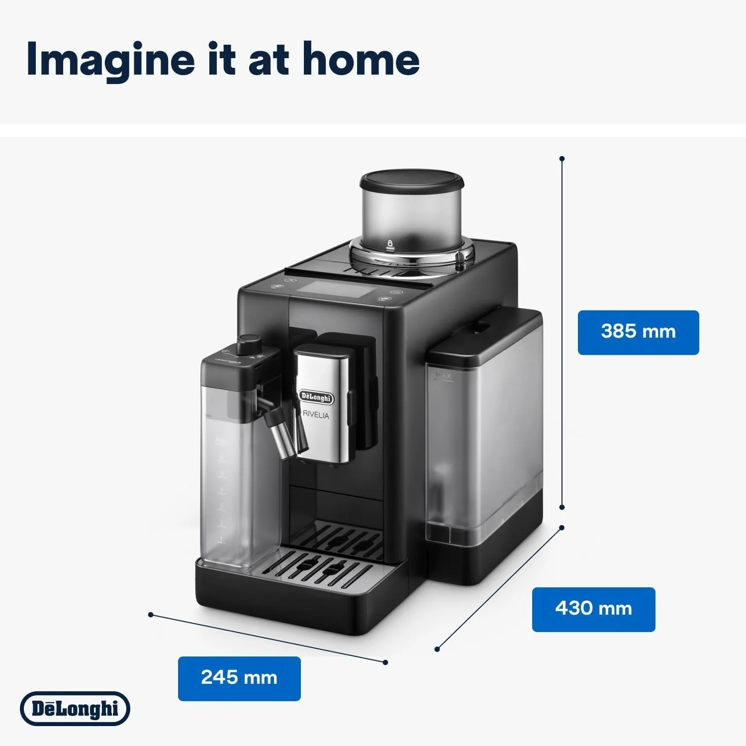 De’Longhi Bean to Cup Automatische Koffiemachine Rivelia - Image 3