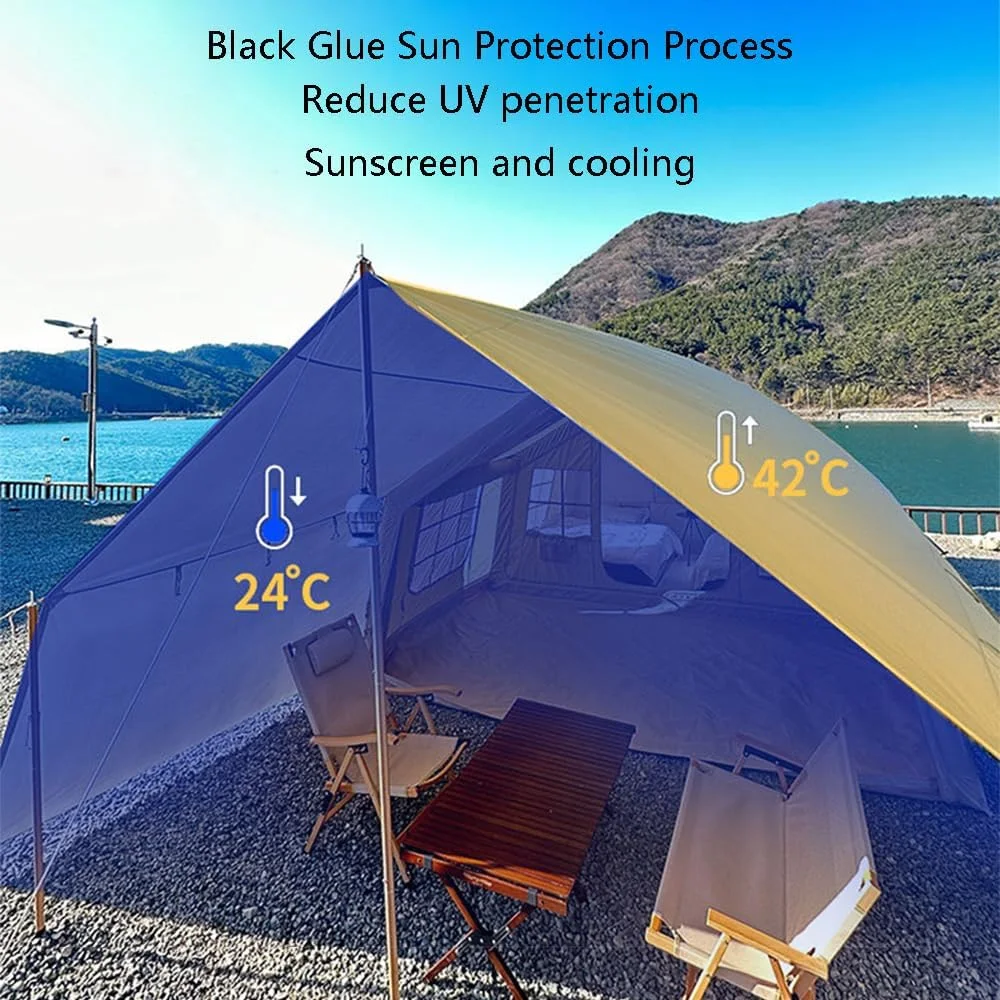 Abri gonflable premium avec double isolation thermique - Image 2