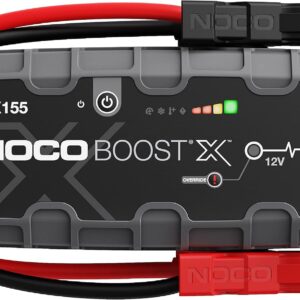 NOCO Boost X GBX155: 4250A UltraSafe Jump Starter – 12V Lithium Battery Booster Pack, Portable Jump Box, Power Bank & Jumper Cables - for 10.0L Gas and 8.0L Diesel Engines
