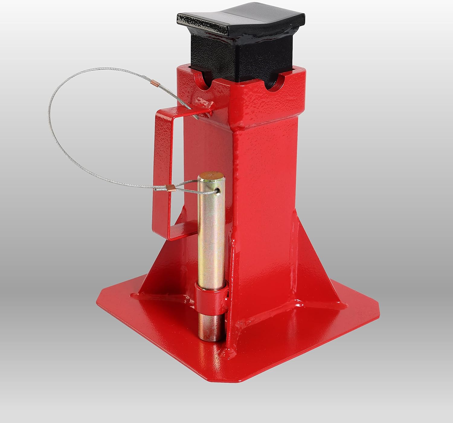 BIG RED ATZ120005R Torin Heavy Duty Pin Type Professional Car Jack Stand with Lock, 12 Ton (26,400 lb) Capacity, Red, 1 Pair - Image 4