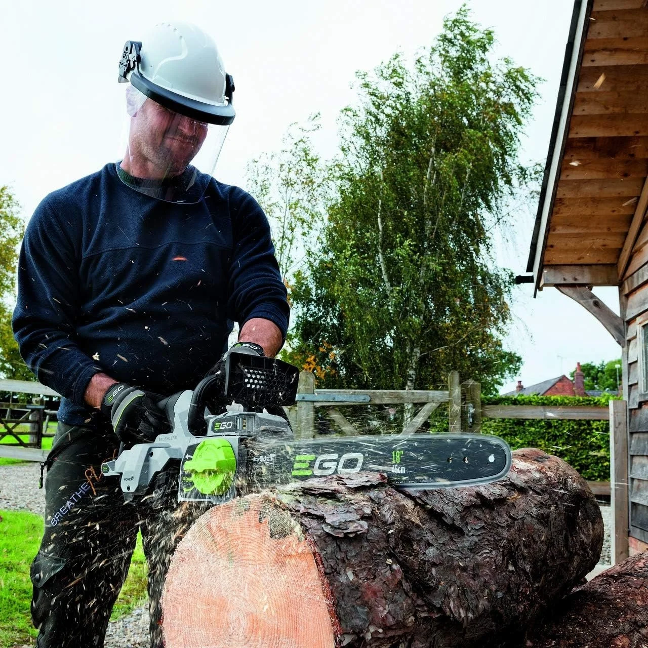 EGO CS1800E 45cm snoerloze kettingzaag - Image 2