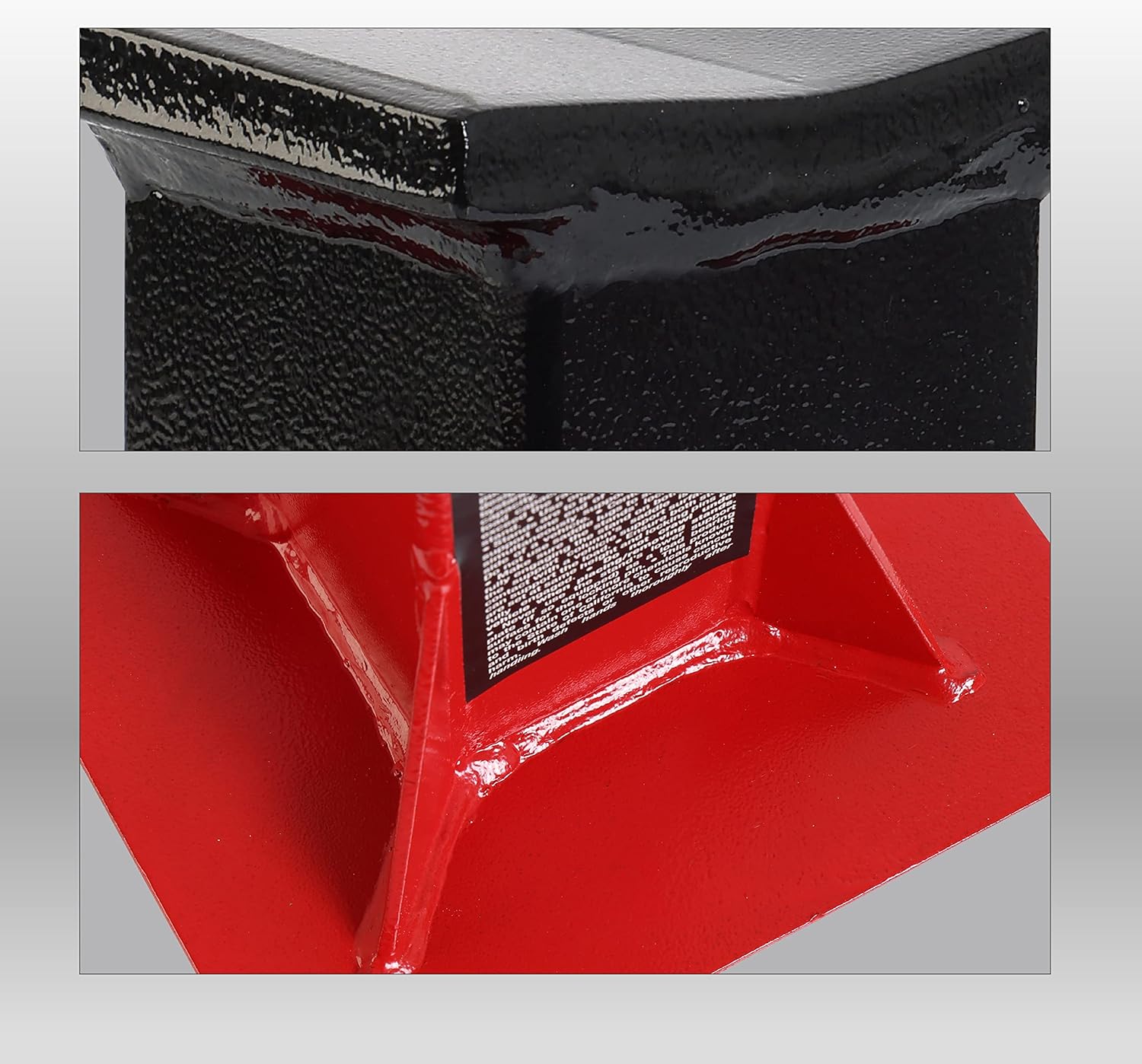 BIG RED ATZ120005R Torin Heavy Duty Pin Type Professional Car Jack Stand with Lock, 12 Ton (26,400 lb) Capacity, Red, 1 Pair - Image 5