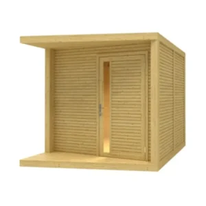 Neris Compact Garden Shed 237×297 cm – Elegant Storage Solution