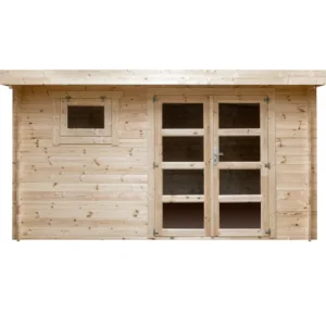 Modern wooden garden shed 13 m² – Premium quality at direct-from-manufacturer price