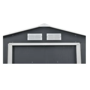Abri de jardin métallique 9,7 m² – Robuste et économique prix usine