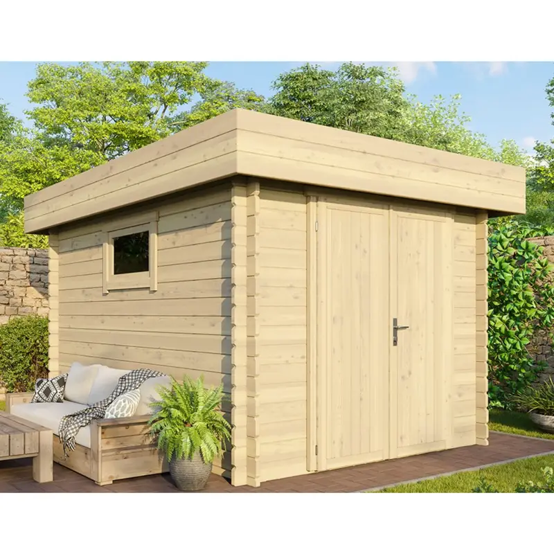 Abri de garden bois ROVETO 4.7 m² – Compact and premium à petit prix - Image 3