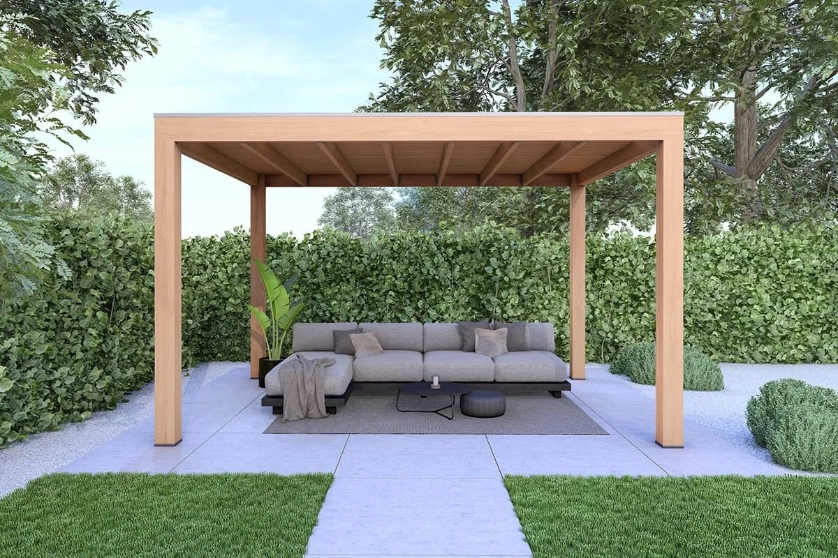 Overkapping Base Serie 1 Douglas 300 x 300 cm - Image 3