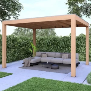 Overkapping Base Serie 1 Douglas 300 x 300 cm